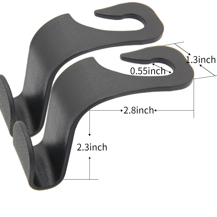 Universal Car Seat Headrest Hooks