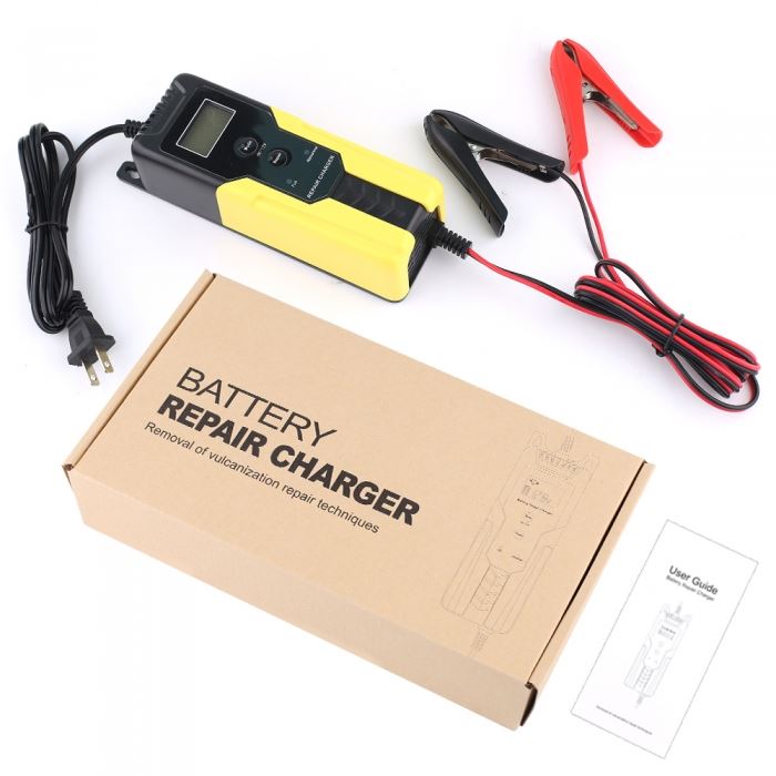 Automatic 6 Stage Car Battery Charger 4A