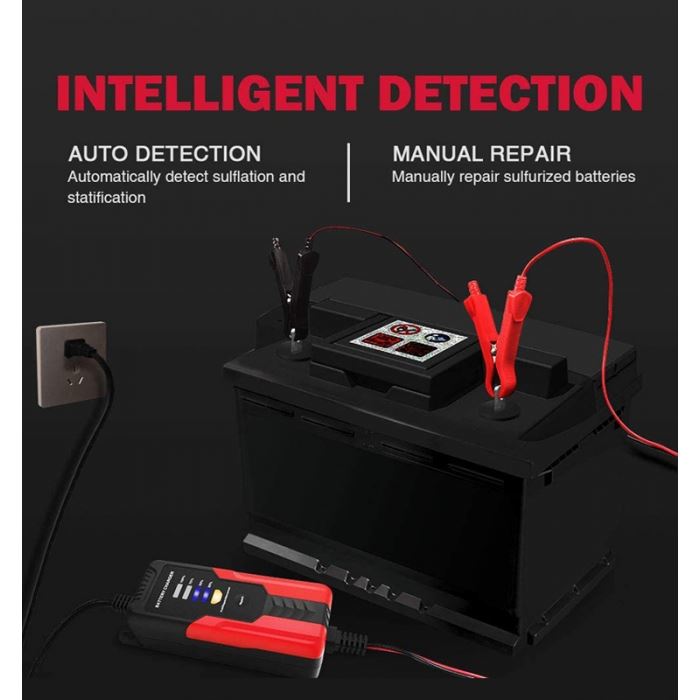 Smart Car Battery Charger 12V 2A